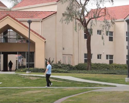 Exterior of residence hall